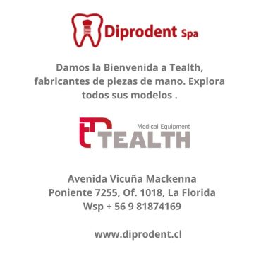 Bienvenidos a la nueva alianza entre Diprodent y Tealth, fabricantes de piezas de mano. Explora todos sus modelos. (2)